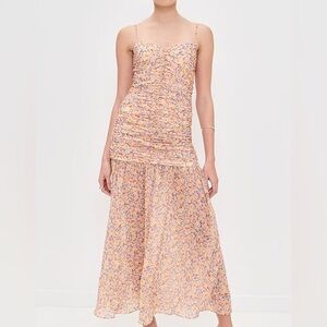 Kika Vargas Garden Long Dress